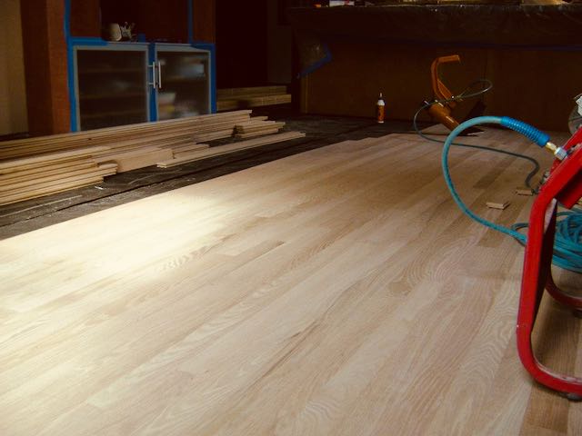 hardwood floor installation