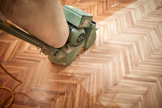 Sanding hardwood floors